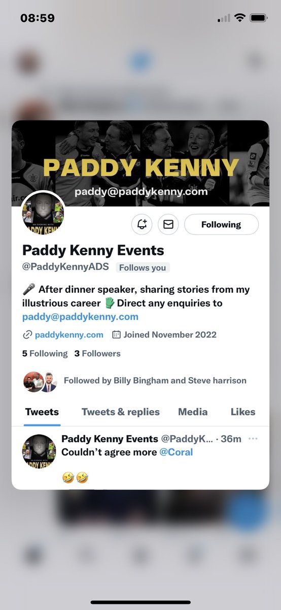 paddykenny17's tweet photo. Please give this page a follow for my after dinners @PaddyKennADS anyone who follows and retweets will have the chance to win a signed book/gloves and a chance to come to one of my events with a friend next year 🙌🏻🎤 https://t.co/NHG2ESJWnE