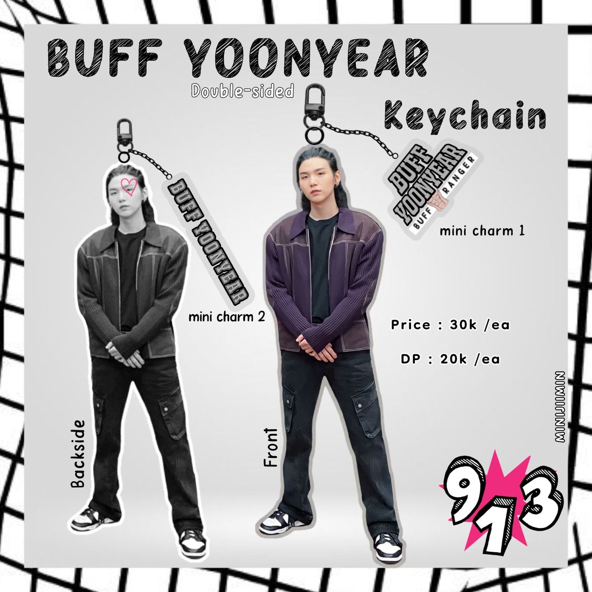 pages913's tweet photo. 🏋🏻 RTs &amp; like are appreciated 🏋🏻

📢 Open Pre-Order Buff Yoonyear Keychain
🖇️ 19-29 November
🖇️ IDR 30K / DP : 20K
🖇️ eta ± 1-2 weeks after PO close
🖇️ Pelunasan via shopee

Order &amp; details : https://t.co/PxTOopd6rc 
📍 Jakarta Pusat https://t.co/teQKOclPuQ