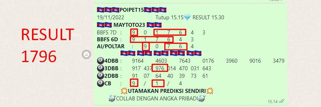 MetaTogel's tweet photo. POIPET JOSS DENGAN RUMUSAN PRIBADI SIAP BANTU JP MASAL BOS BOSKU https://t.co/43UjcS1FJJ