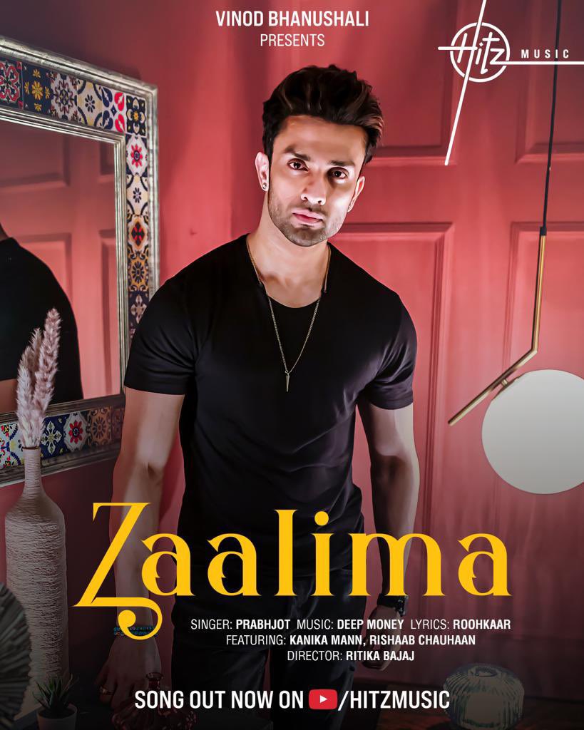 After rocking in #Saiyaan - the hugely popular single - #RishaabChauhaan is now winning laurels in #VinodBhanushali's latest single: #Zaalima… Song out on #HitzMusic.
