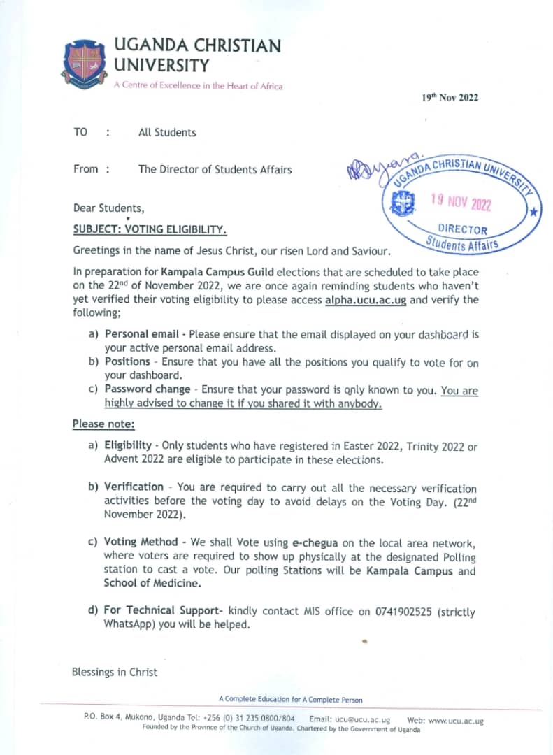 Guild EC UCU Kampala campus tweet media