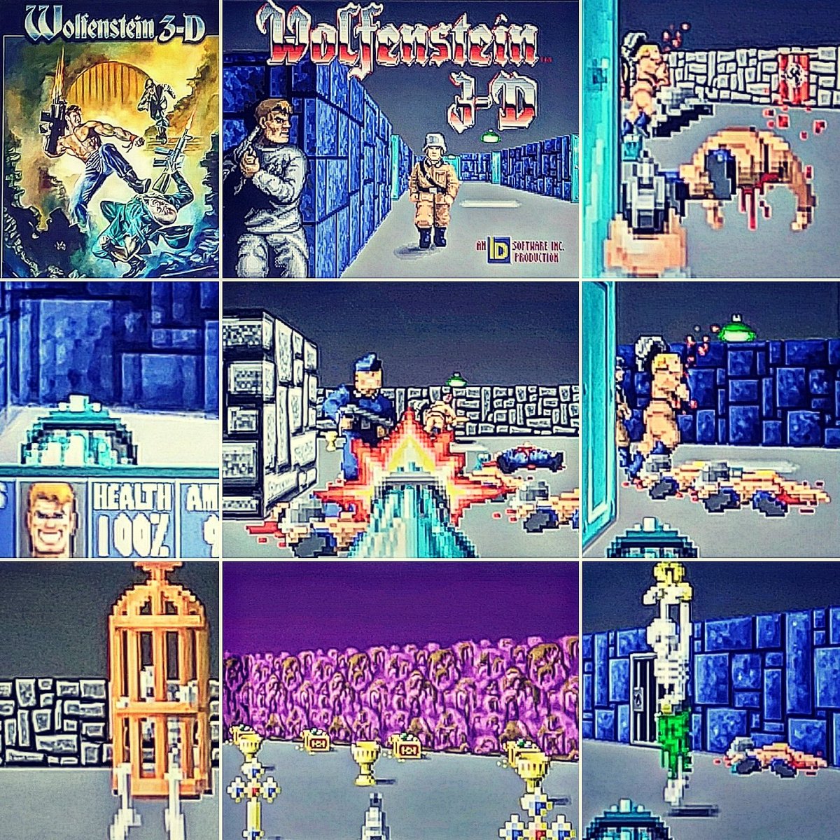 owikj's tweet photo. Played #wolfenstein3d 🤘😃
#firstpersonshooter #fps #idsoftware #bjblazkowicz #williambjblazkowicz #americanspy #ww2soldier #worldwar2 #castlewolfenstein #killingnazis #blood #bloodsplatter #pistol #gatlingun #cage #prison #deadsoldiers #skeletons #hiddentreasures #msdosgames https://t.co/8pnwinNAEN