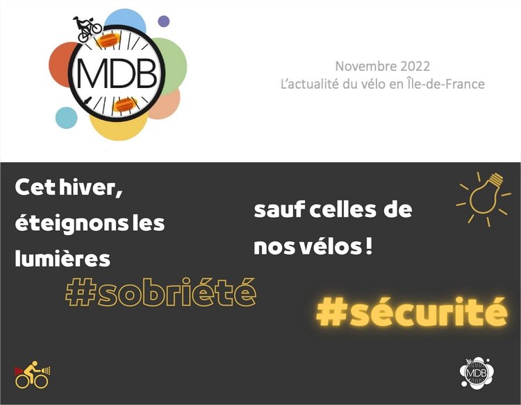📢 Sobriété et Sécurité
Merci <a href="/MDBIDF/">Mieux se déplacer à bicyclette</a> 👍