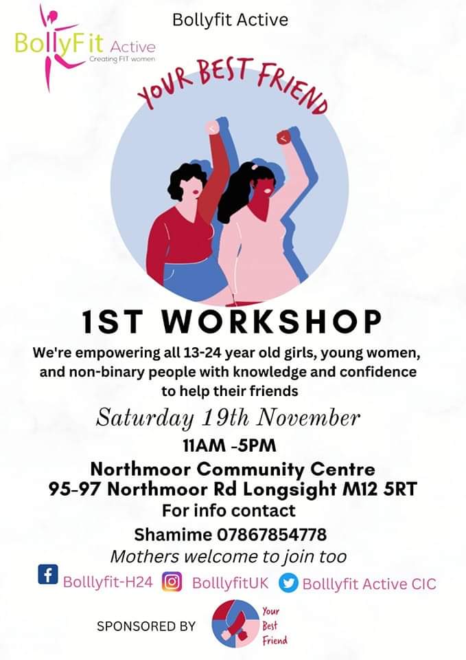 We are working with young South Asian girls/women to produce resources that will be culturally appropriate for our South Asian Comm 💗 1st workshop TODAY All young girls/women/non-binary welcome to attend 💗
@safelives_ #FriendsCanTell @Nmoor_Community @theywhoplay @SaheliMcr