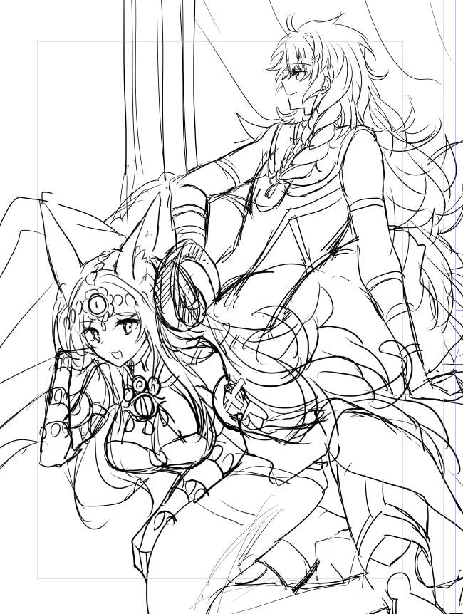 色々わからないけどわからないままでいいや!という勢いだけで描いてる 