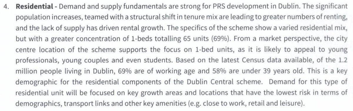 Such a shame that the #DublinCentral scheme misses the opportunity to develop more 2/3 bed units on upper floors. We could have a progressive European city if we wanted it. But we choose not.

43,000 sq. m of office & 2 more hotels