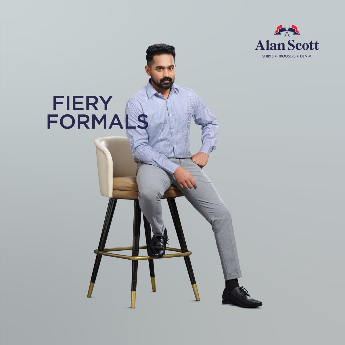 AlanScottIndia's tweet photo. Glance your eyes over @actorasifali 's styled up perfection with Alan Scott's Fiery Formals!
Now, ace your perfect moments with a stylish grace!
#asifali #alanscott #shirt #formalshirts #formals #mens #mensstyle #menfashion #trending #newcollection2022 #formaldress #formalwear https://t.co/6ldwFuflXF