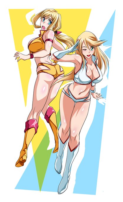 まあ、世代なら描くよね
#アリスギア  #ダーティペア #アリスギアダーティペアコラボ 