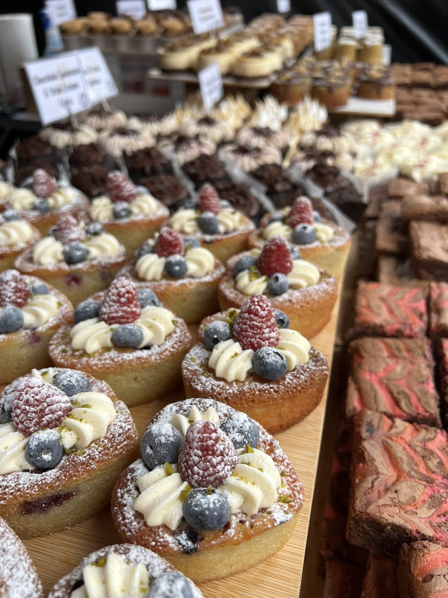 We are open! Here on Maple Road, Surbiton until 13.00 today. Lots of tasty produce; see you soon.