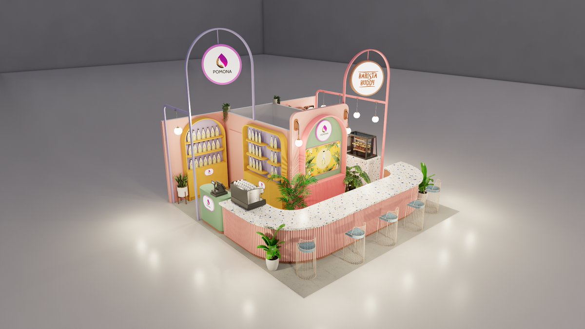 BOOTH DESIGN FOR COFFEE FEST
#3dBooth #3ddesign #exhibition #kiosk #coffee #coffeeshop #Event #Graphic #3dperspective #coffeekiosk #stage #Booth #boothdesign #boothdesigners #art #artwork #3dbooth #3ddesigner #perspectives  #coffeebooth #counterdesign #bar #koreastyle #minimal