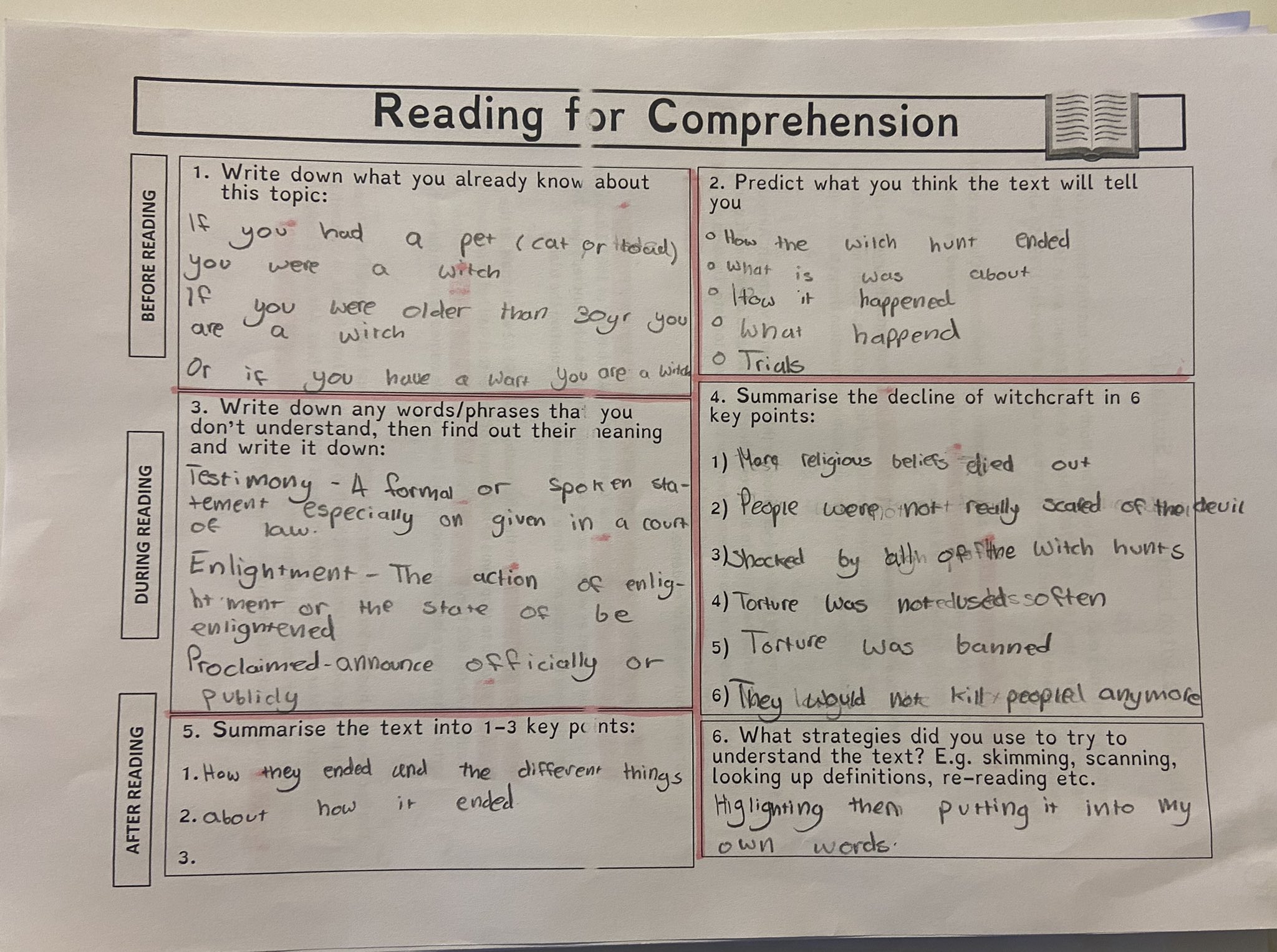 Spooky Scotland: Skimming and Scanning Task (teacher made)