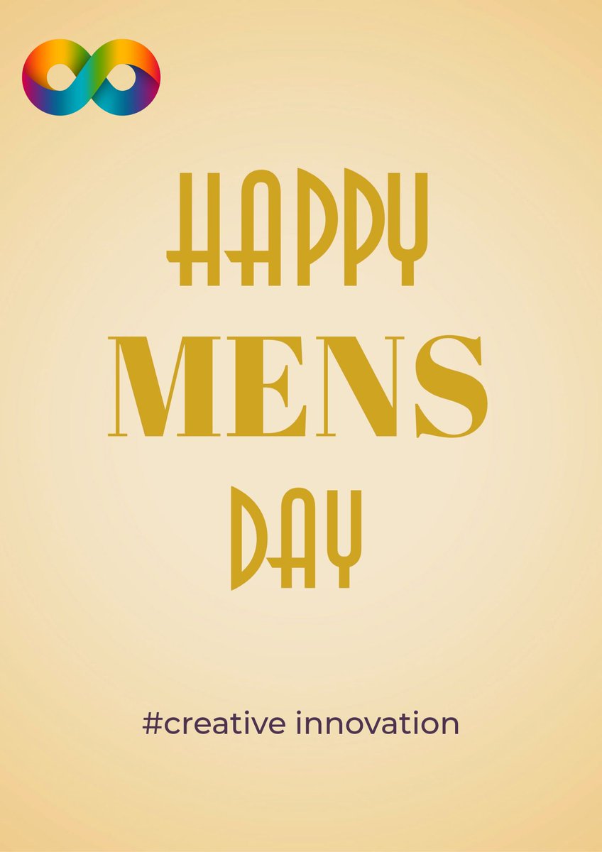#creativeinnovation #InternationalMensDay