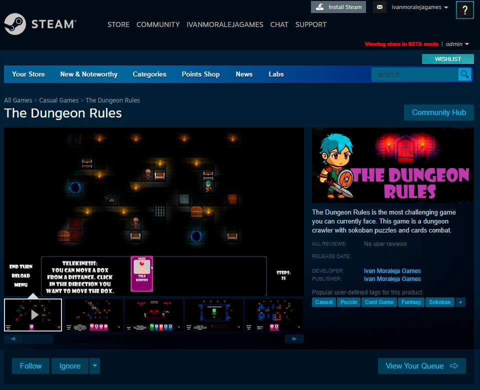 Neon Little Soul #OUT NOW ON STEAM# (@dungeonrules) on Twitter photo #ScreenShotSaturday
The store page on steam is already taking shape.
Meanwhile, you can get the game on <a href="/itchio/">itch.io</a> 👇
ivanmoraleja.itch.io/the-dungeon-ru…
#indiegame #indiegames #indiegaming
#IndieGameDev #indiegamedeveloper #solodev
#Dungeon #puzzlegame #cardgame
#madewithunity #turnbased #ScreenShotSaturday
The store page on steam is already taking shape.
Meanwhile, you can get the game on <a href="/itchio/">itch.io</a> 👇
ivanmoraleja.itch.io/the-dungeon-ru…
#indiegame #indiegames #indiegaming
#IndieGameDev #indiegamedeveloper #solodev
#Dungeon #puzzlegame #cardgame
#madewithunity #turnbased