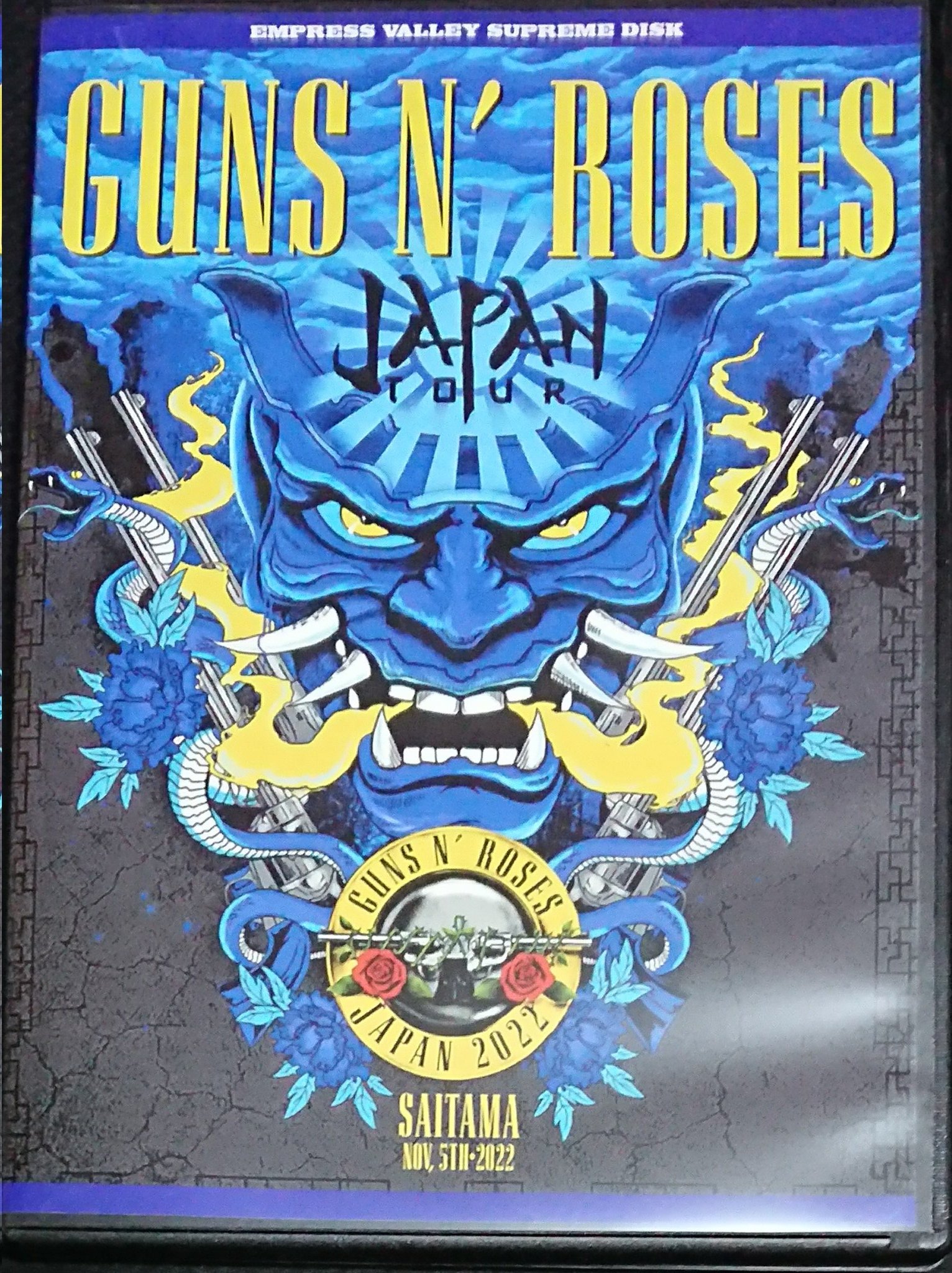 GUNS N' ROSES 2017 リトグラフ　埼玉　ゴジラ