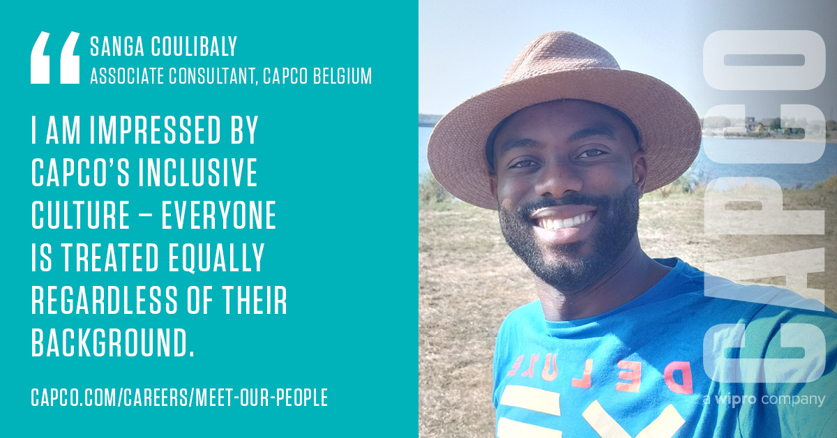 Sanga Coulibaly shares how he joined Capco and his reflections on why the human bond, empathy and #inclusion set the company’s #culture apart, on top of professional growth and achievements: okt.to/bNTn2r