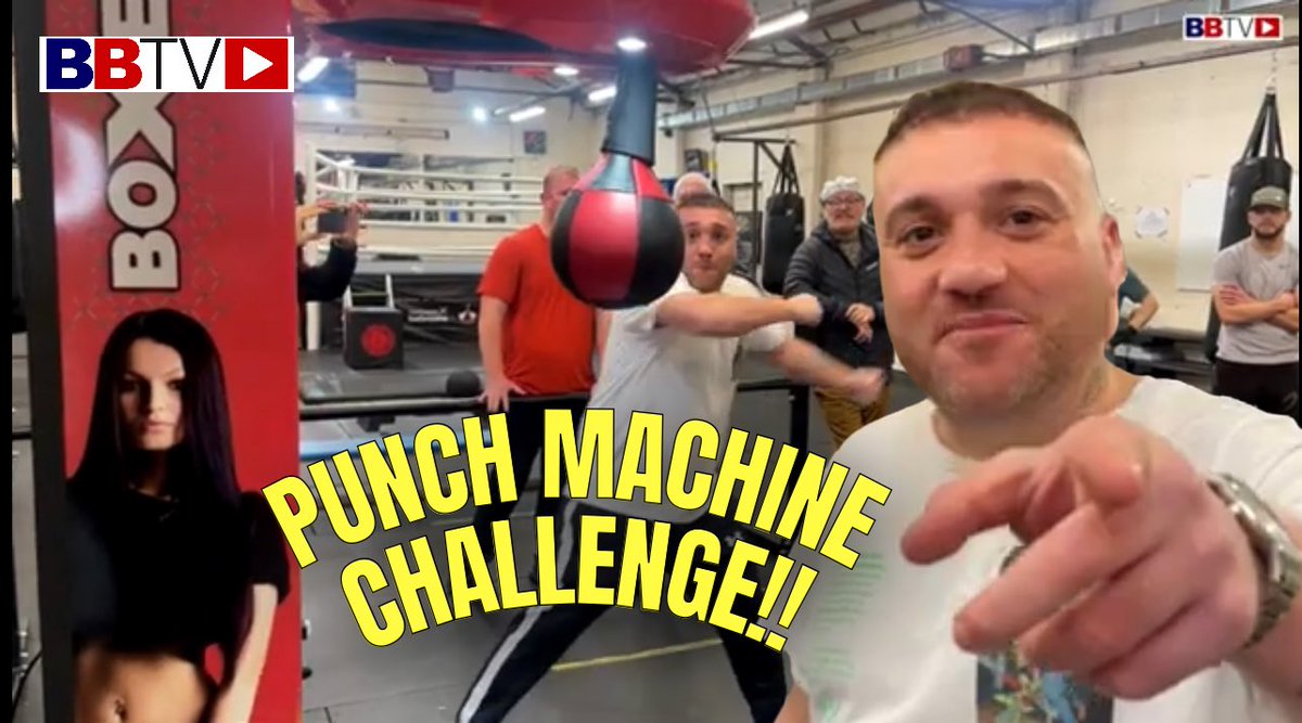 BoxingNow_'s tweet image. NEW! Pro Boxers, Coaches and Strongmen test their punch power! 🥊

High Score Smashed Again!! 🔥

Watch all Episodes of the ‘BIG PUNCH CHALLENGE’ here: youtube.com/playlist?list=…

(This punchball is on the difficult setting…)

#boxing #punchmachine #punchball #kopower #ko