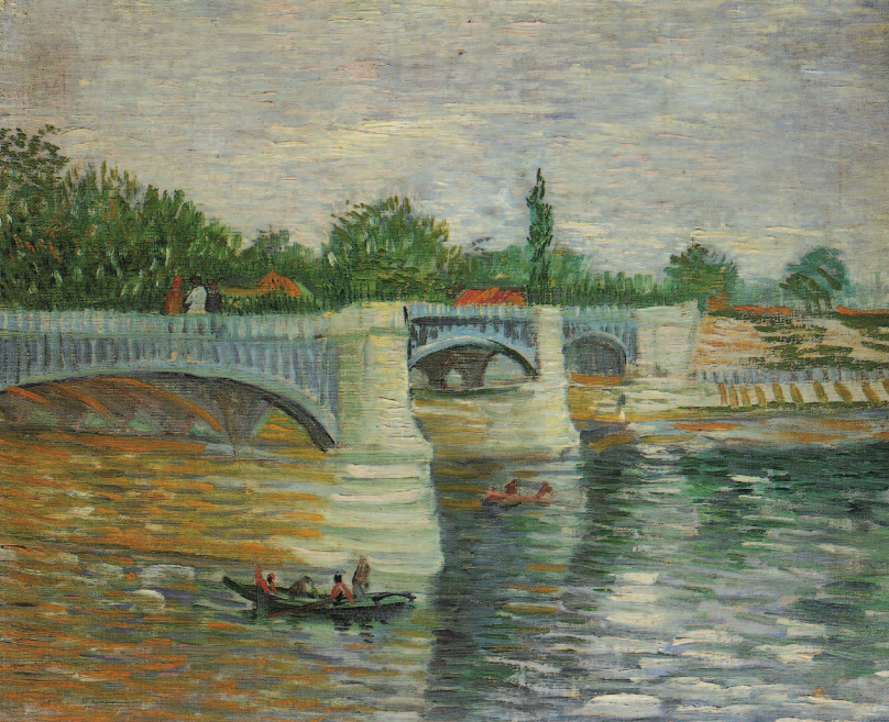 TengMichie's tweet photo. The Seine with the Pont de la Grande
Jatte, Paris, summer 1887
#VanGogh #vincentvangogh https://t.co/ak3vJqLrEP