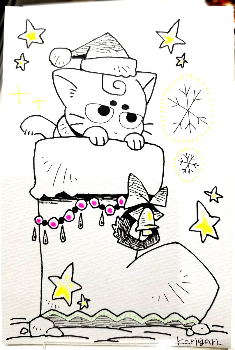 手描きイラスト、お迎え頂けて嬉しいです!まだ仕上げてないイラストに加えて、明日はお迎え頂いたものと同じ柄も再追加しようと思ってます✏️
一枚ずつ手描きのため、同じ構図でも微妙にアレンジが違ったりなど1点ものとなります。