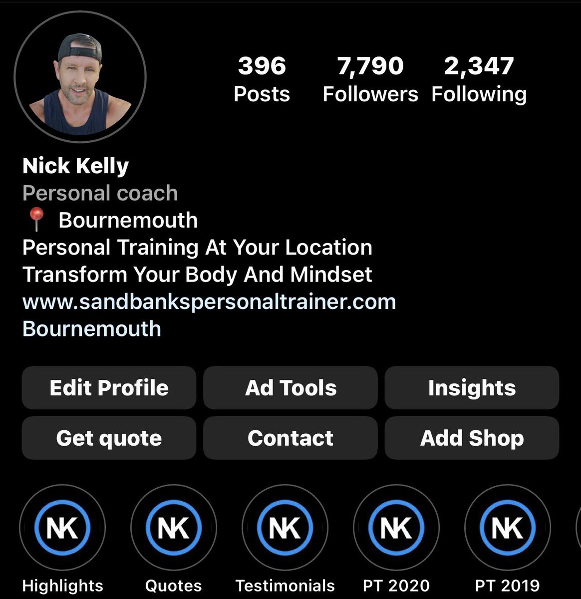 Let’s help each other. Follow for a follow. Find me on Instagram sandbanks personal trainer 
#follow #helpeachother