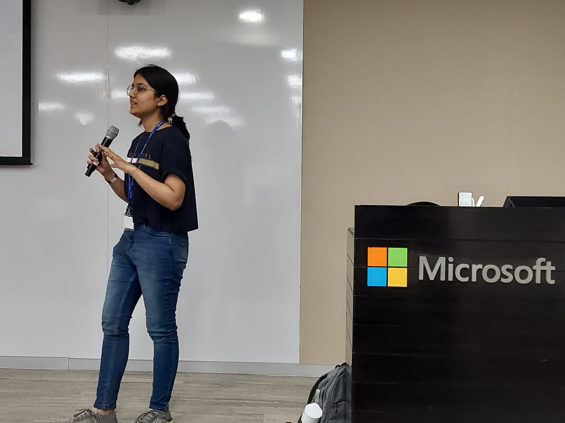 MisraYashasvi's tweet image. Attended the GitHub Universe India Watch Party today at Microsoft Research Center Bangalore! It was a great experience learning so much from engineers at GitHub India. I got the chance to talk about my #OpenSource journey and share my experience :)
#GitHubUniverse2022