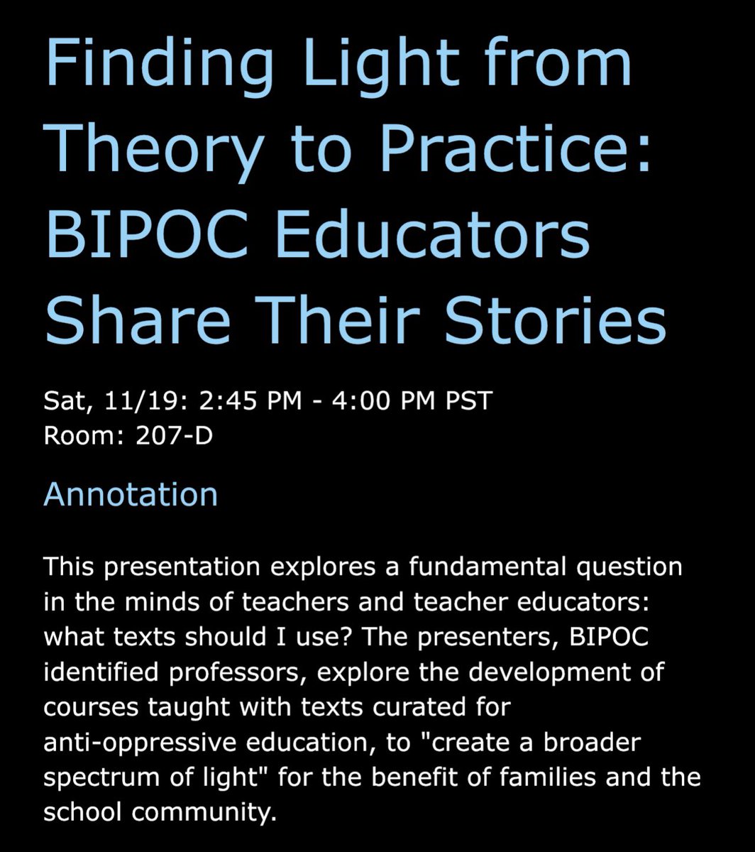 Good morning my loves! If you’re at <a href="/ncte/">National Council of Teachers of English (NCTE)</a>, come chill with me and some other amazing people today at 2:45pm. Check the photo for more details. 🥰🫣 #NCTE22