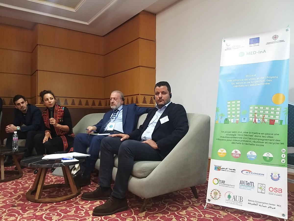 ProjectMedina's tweet image. @E3DFrance, @_AViTeM &amp;amp; Greater Irbid were at MEGARA Challenge presenting @ProjectMedina:
👉Zero Waste Guidebook produced w/@zerowasteeurope
👉GD6D tool for citizen behavioural change
👉Support for local CE start-ups
@ENICBCMed @JUSTEDUJO @bentililarbi
@AjCarcaixent @riberaenergia