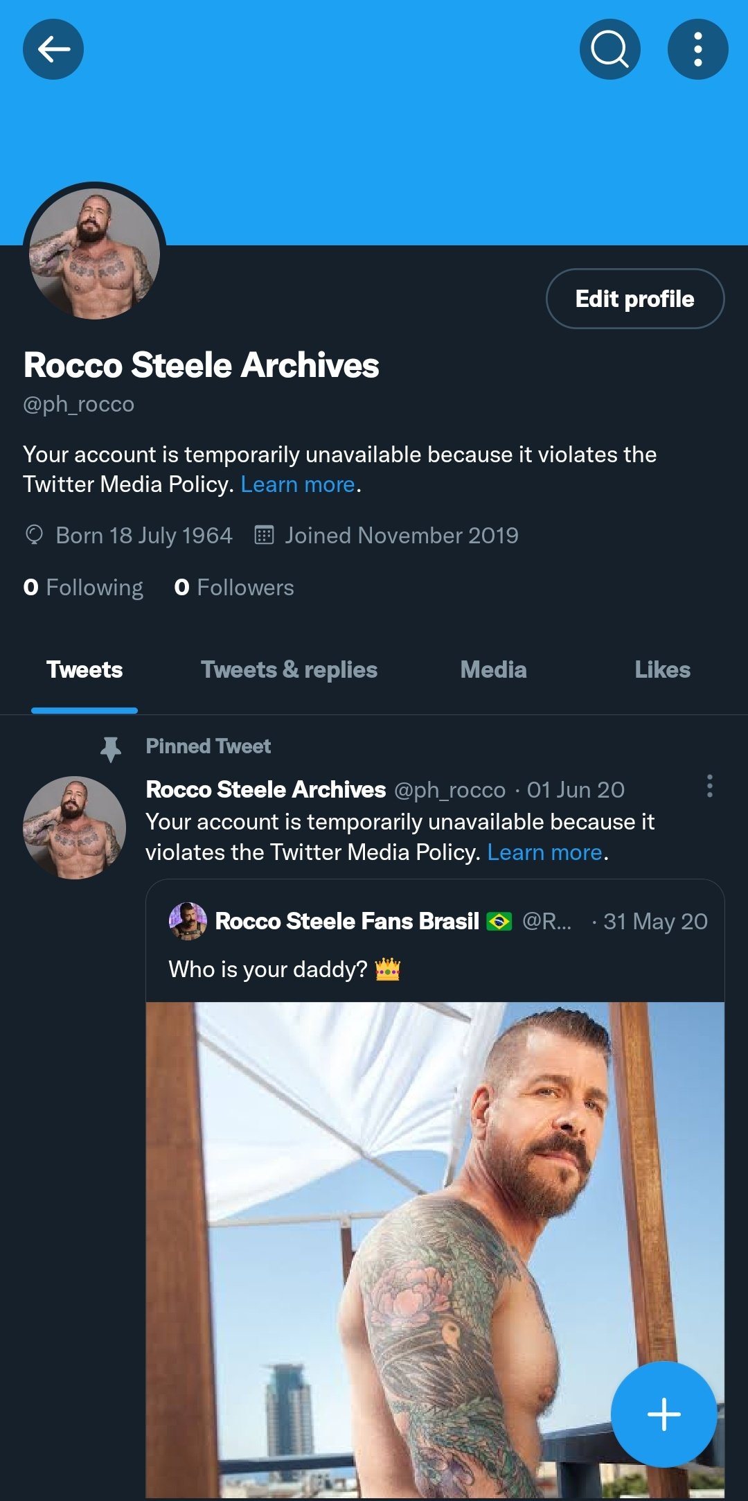 Rocco Steele Fans PH (@RoccoSteelePH) / Twitter