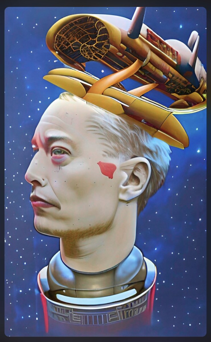 BijouxEarth's tweet photo. GM @elonmusk @chidzoWTF @NASA #EvolvedOnes #MarsMission #derivative #Art https://t.co/s6rskO12n0