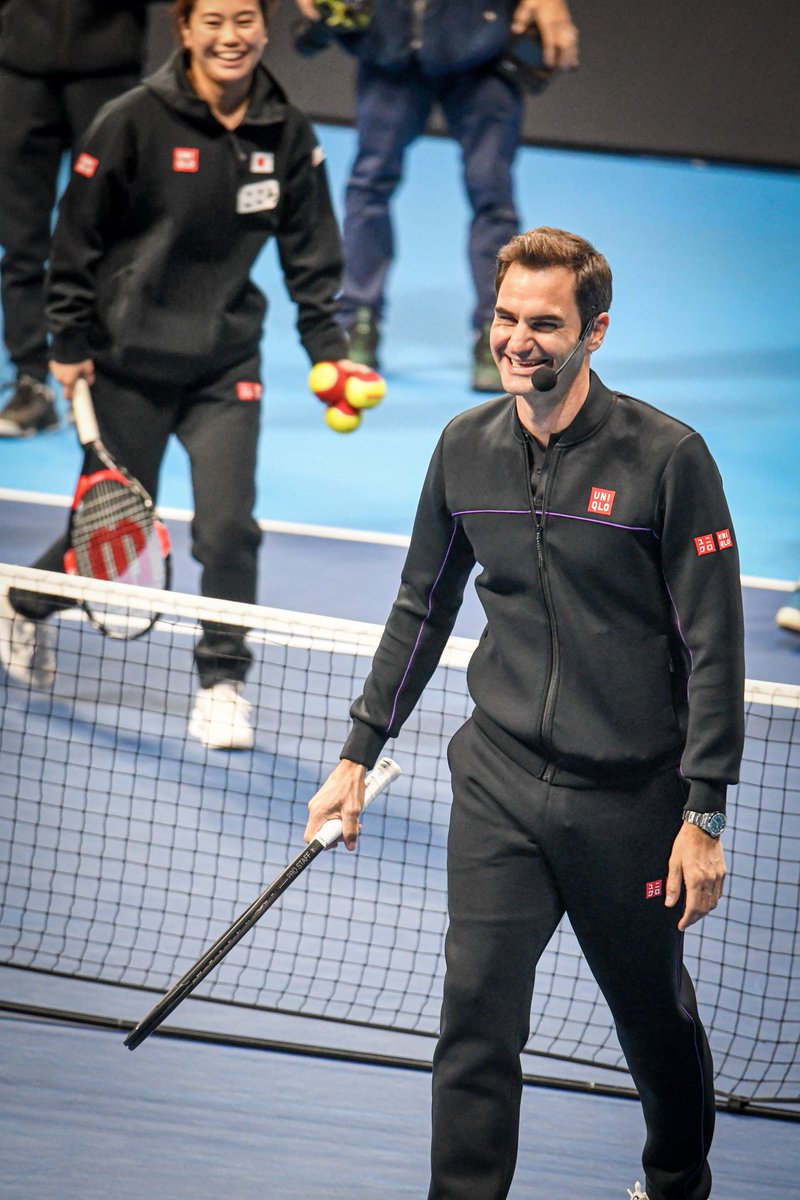 ayumiphotos's tweet photo. Smi @rogerfederer In Tokyo.
#LifeWearDay2022 https://t.co/cn5LKUokBc