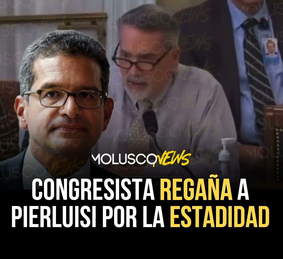 Moluskein's tweet photo. El representante republicano de Georgia , Jody Hice señala que la conversación de la estadidad para Puerto Rico no está ni cerca y que el gobierno tiene que resolver primero sus problemas antes de buscar ser el Estado 51.

VIDEO ABAJO 👇 https://t.co/hIWkXhannv