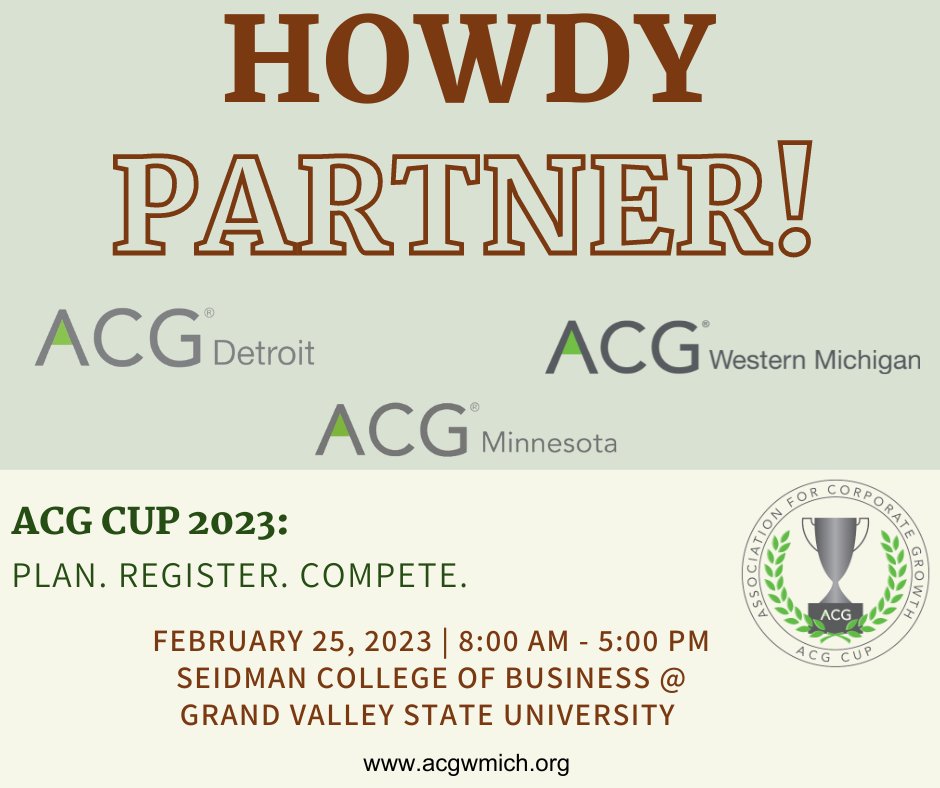 ACG Western Michigan tweet media