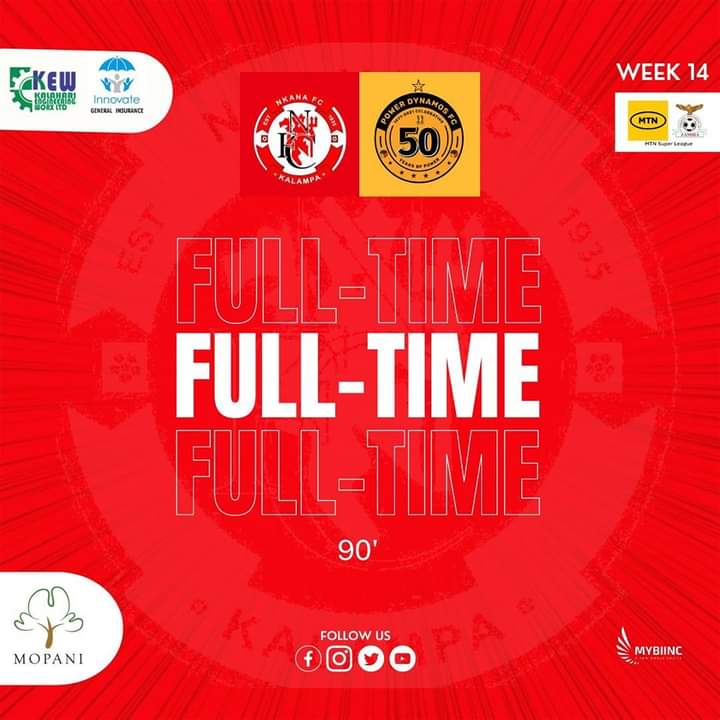 FcNkana's tweet photo. The bragging rights belongs to Power Dynamos untill next derby.

Nkana 0-1 Power https://t.co/dh8iNz6Eb7