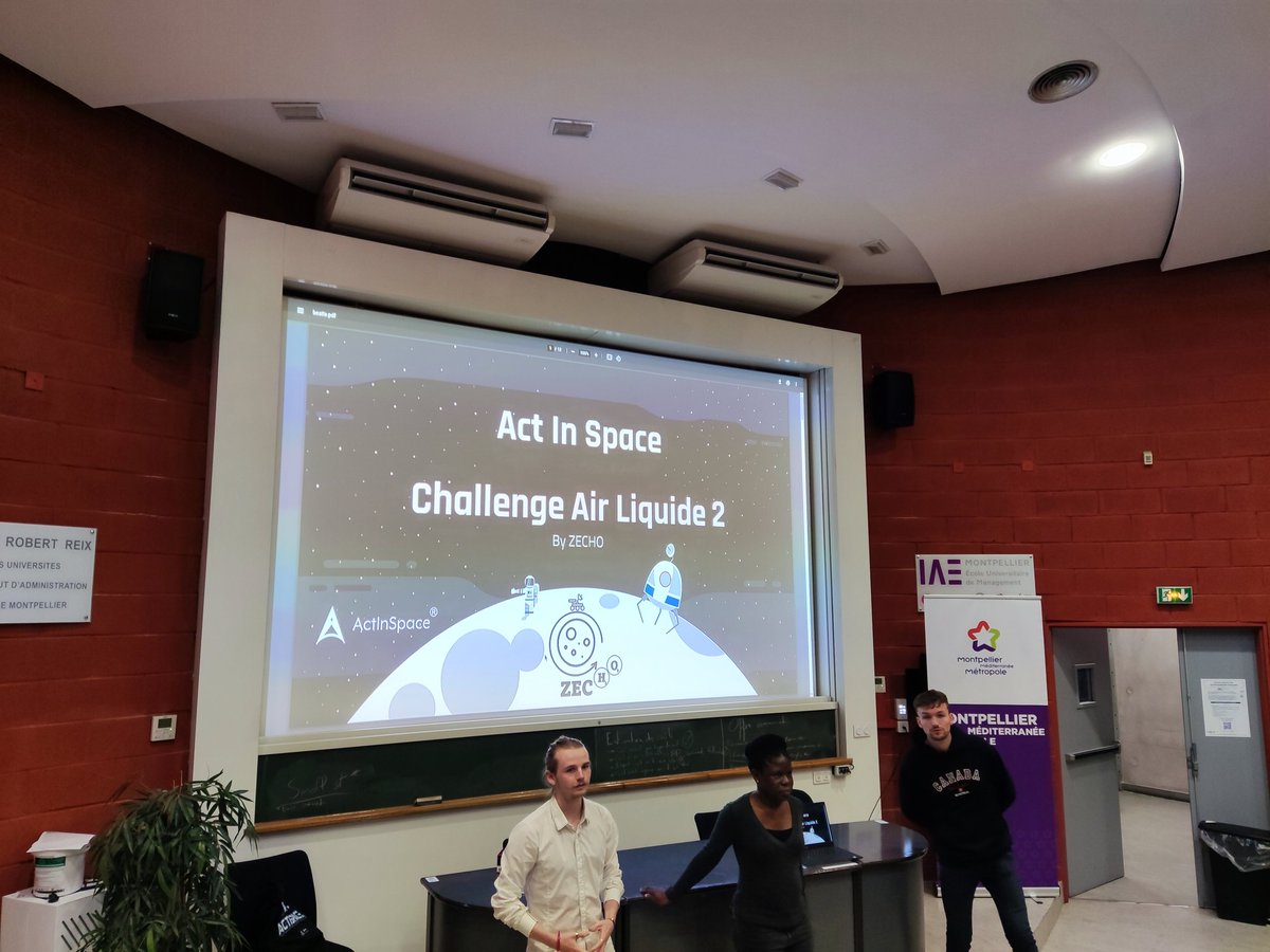 Après 24h intenses, c'est partie pour les Pitchs de cet #AIS2022 à l'<a href="/IAE_Montpellier/">IAE Montpellier</a> ! 1er projet à se présenter : Beatle 💪