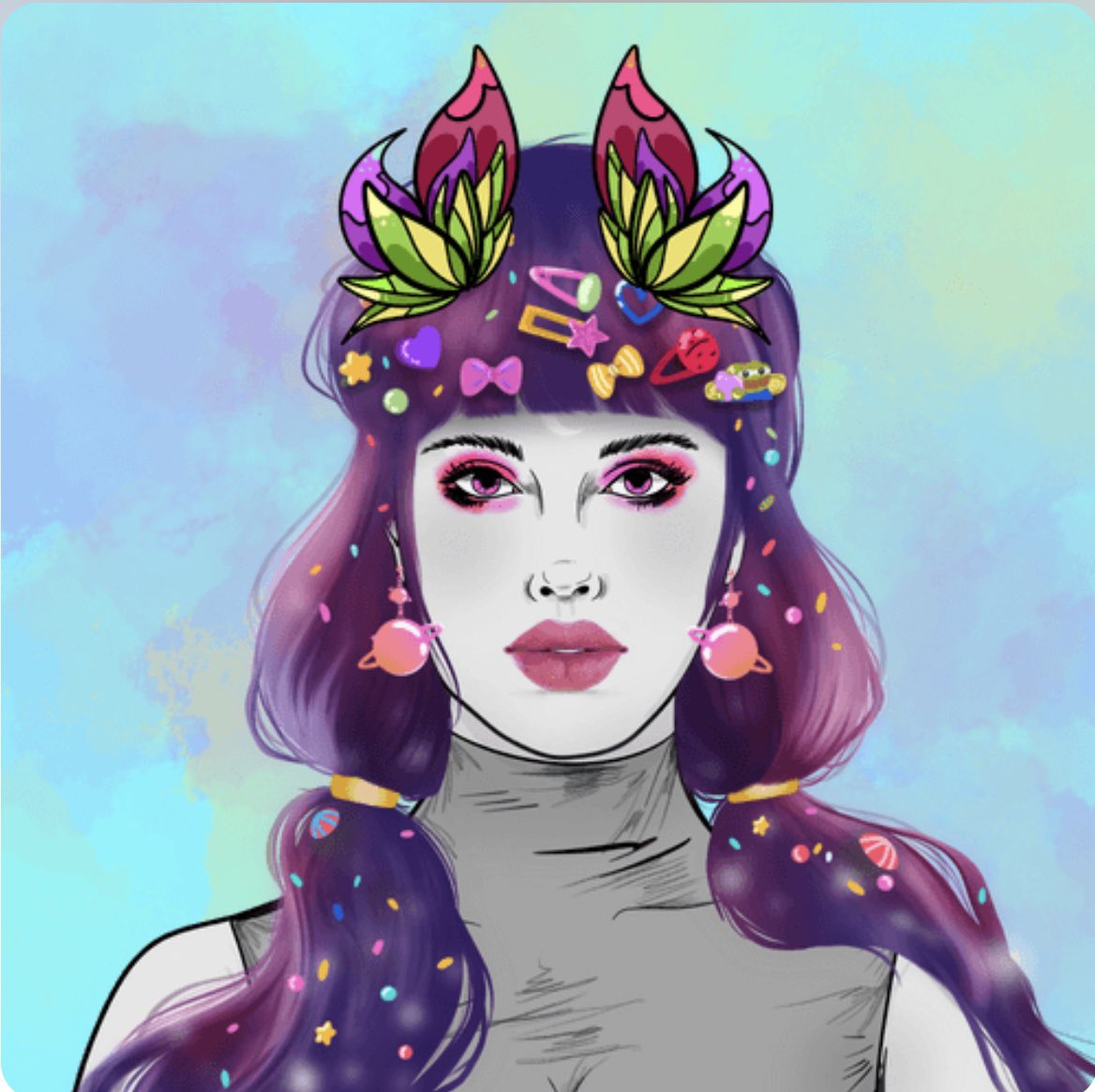 In support of my friend <a href="/StudioIrida/">Marleen🧃 Studio Irida</a> who’s going through a rough time, it’s #CrazySassySaturday to highlight her collection <a href="/CrazySassyExes/">Crazy Sassy Exes NFT - MINTING NOW ✨</a> it’s not only love that drives me, but also intense belief in her talent and the talent of all participating artists. Let’s mint this out ❤️‍🔥