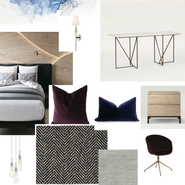 This is a mood board for standard guest bedrooms at Mount Alverno Resort &amp; Retreat.⁠
⁠
Very warm, layered neutrals with dark tones woven in to create a natural vibe that has primal instincts.⁠
⁠
For more on the Mount Alverno project, visit: kikiphukandesigns.com