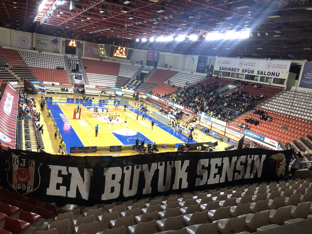 Gaziantepte kadın voleybol takımımızı yalnız bırakmadık.
