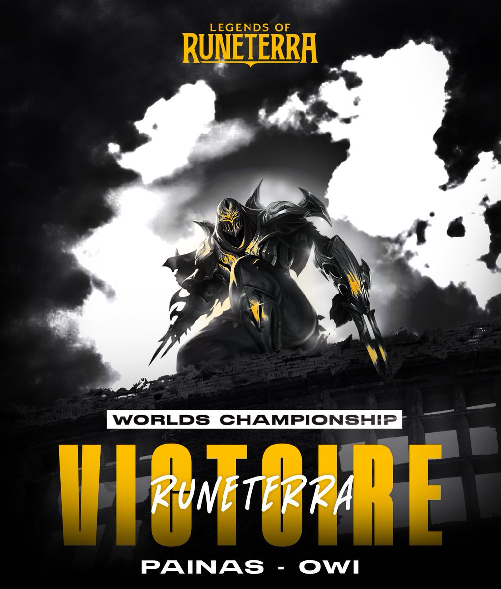 oslowesport's tweet photo. VICTOIREEEE ! 🥇

@Painas_ et @OwiCast remporte leur 3è Match ! 
Direction le 3è Round du Lower Bracket 

#LORWorldChampionship 🏆 
#GoOSLOW ❤️🤍 https://t.co/Czjau5ddBS