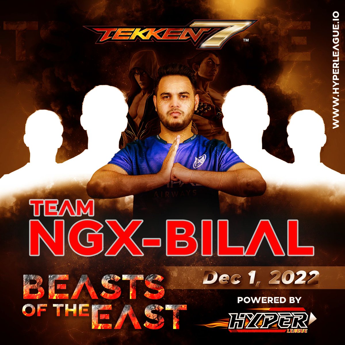 hyperrverse's tweet image. 📣Things are heating up &amp;amp; It's a time to get 🚀ready for the next battle🔥❗️

Beast of the East Event on 1st December, 2022 powered by @HyperLeagueIO 

Featuring: Team @TKBILAL_  🚀

👉Stay tuned for big reveals👇

hyperleague.io

#Hyperleague #Games #taken7