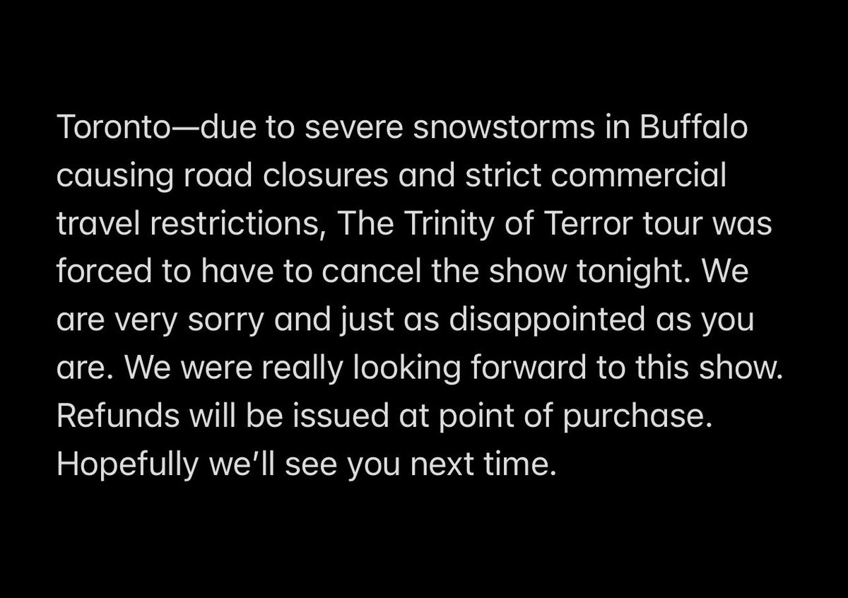 MIWband's tweet photo. To all Trinity Toronto fans, https://t.co/oKLz861LiD