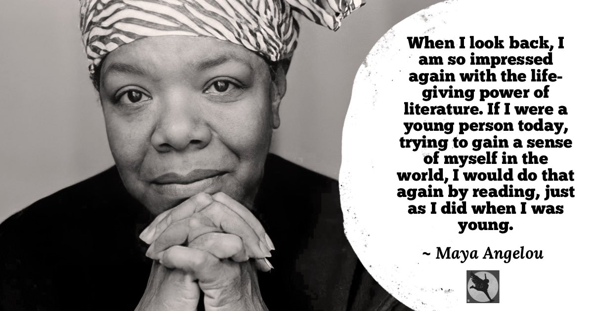 Yes, books do that.
#mayaangelou #literature #readingisfundamental