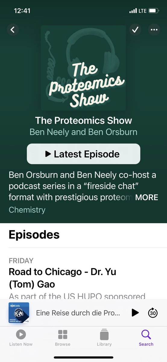 Tune in to the Ben’s Proteomics show! A new podcast sponsored by USHUPO.