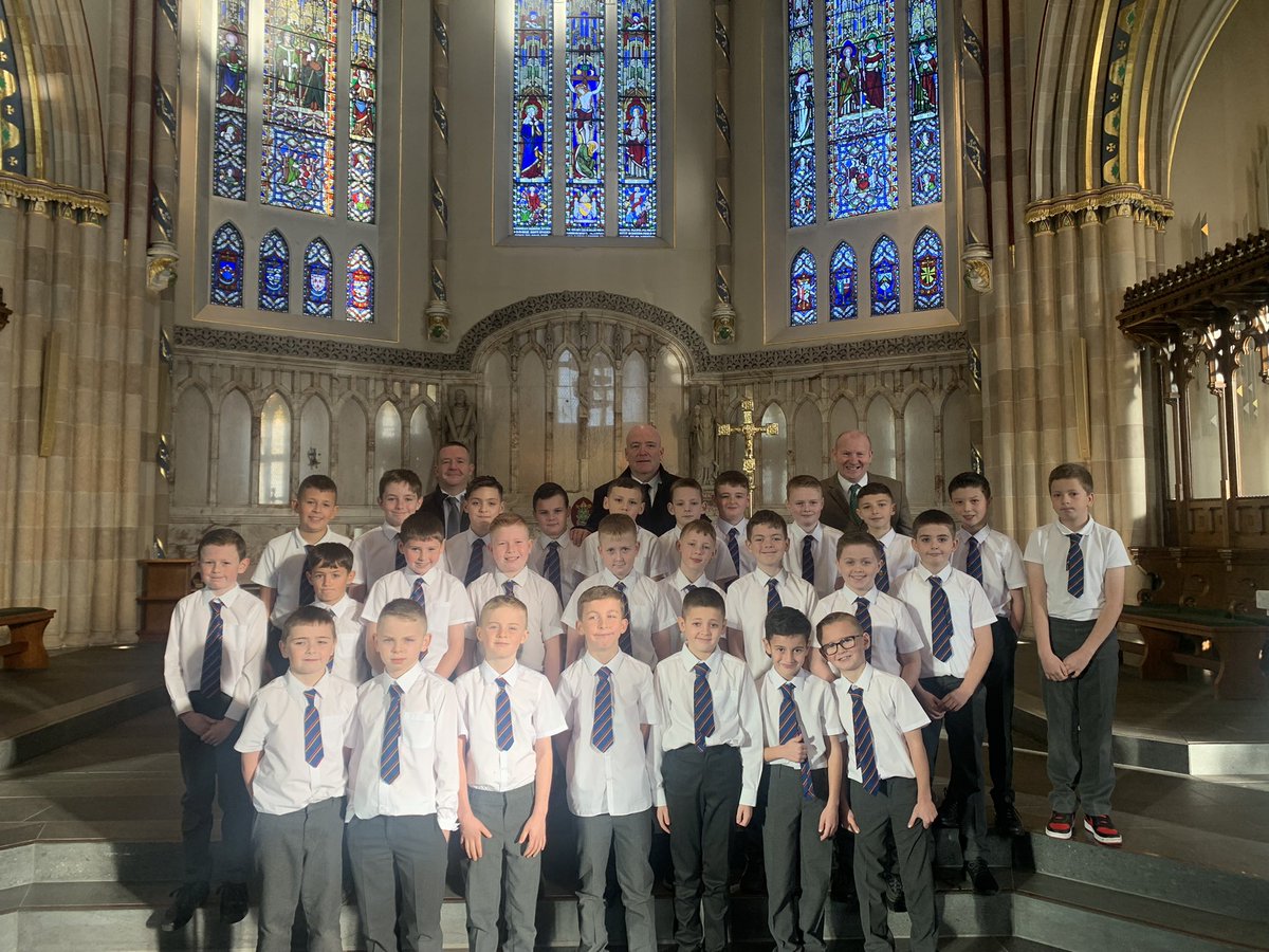 MsMillarHT's tweet photo. Great attendance this morning at St Andrew's Cathedral for the Catholic Football League's annual Mass #FaithCommunity #Teamsprayingtogether @rercag @CatholicHerald https://t.co/r7byS9bdju