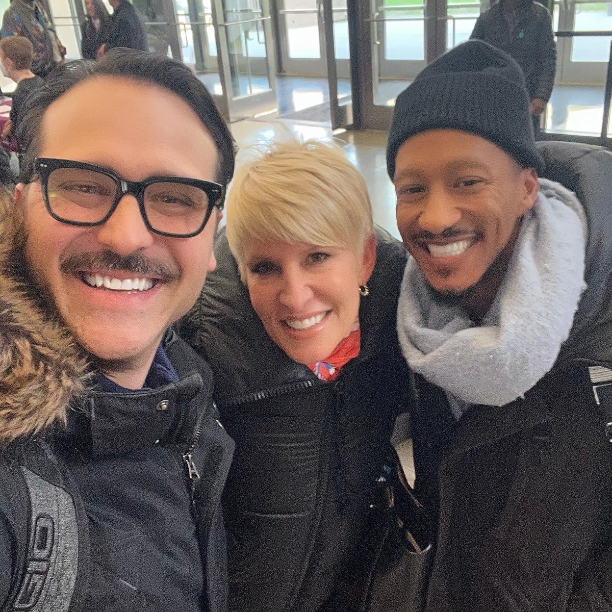 myfabny's tweet photo. Worlds were colliding all over yesterday! Congrats to the entire cast, crew and producing team of Marian the Musical! What a treat to see her story told in the theater that bears her name. https://t.co/c04iZ4XeZy