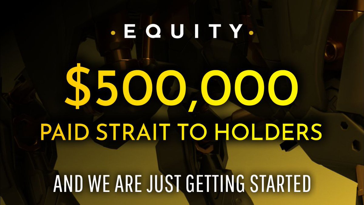 Theequitytoken's tweet photo. Reminder📢
We don't get paid until after our holders do. This isn't FTX. Locked means locked. The vault makes extra sure of that.
The next chapter begins soon. Not necessarily calling us a #100xGems but the math fits. No memecoin rope a dope and no fake numbers https://t.co/Z0mZDmEiQ0