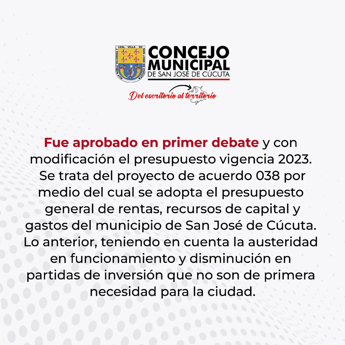 Concejo Municipal Cucuta tweet media