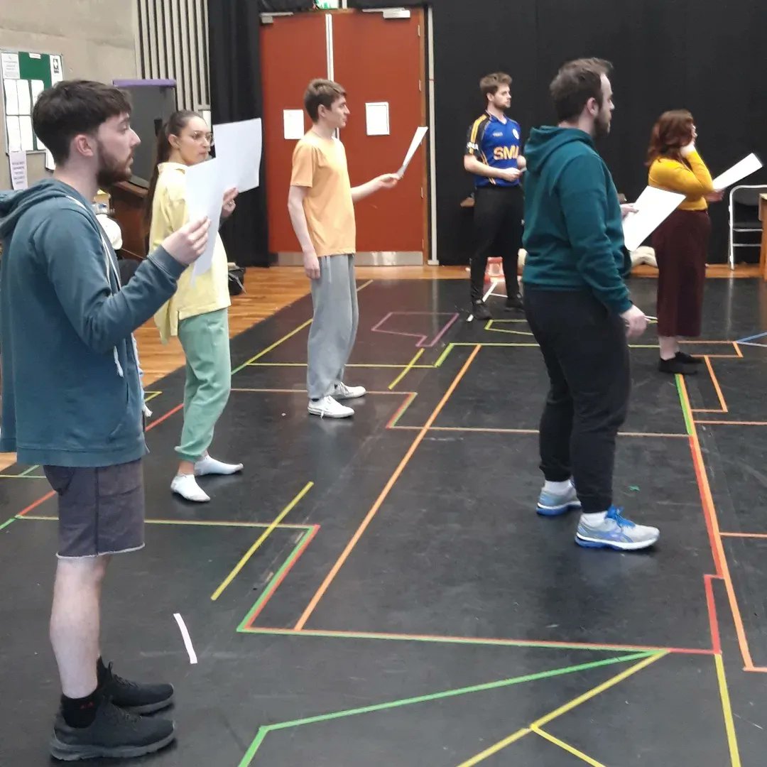 LyricLearning's tweet image. Expect the unexpected - @MCorbidge is back in town! Excitement in Drama Studio today as Michael generously shares his expertise in Voice and Shakespeare's text.