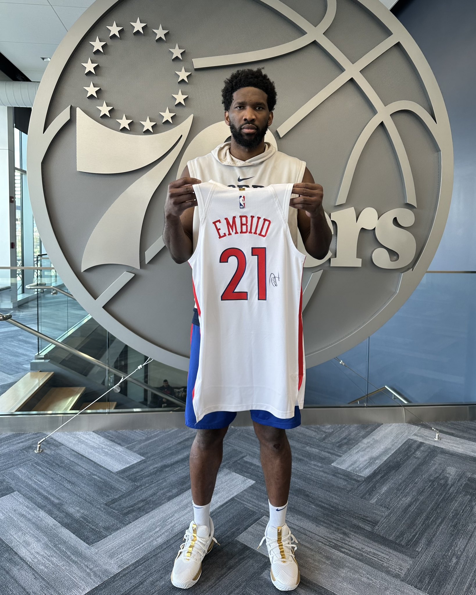 Philadelphia 76ers on X: Win yo self a signed Embiid jersey