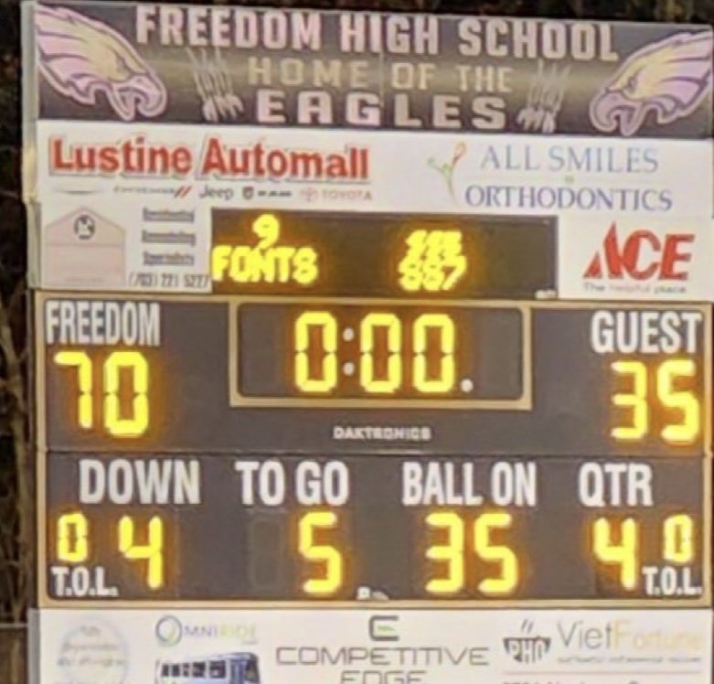 Freedom High School - PWCS tweet media