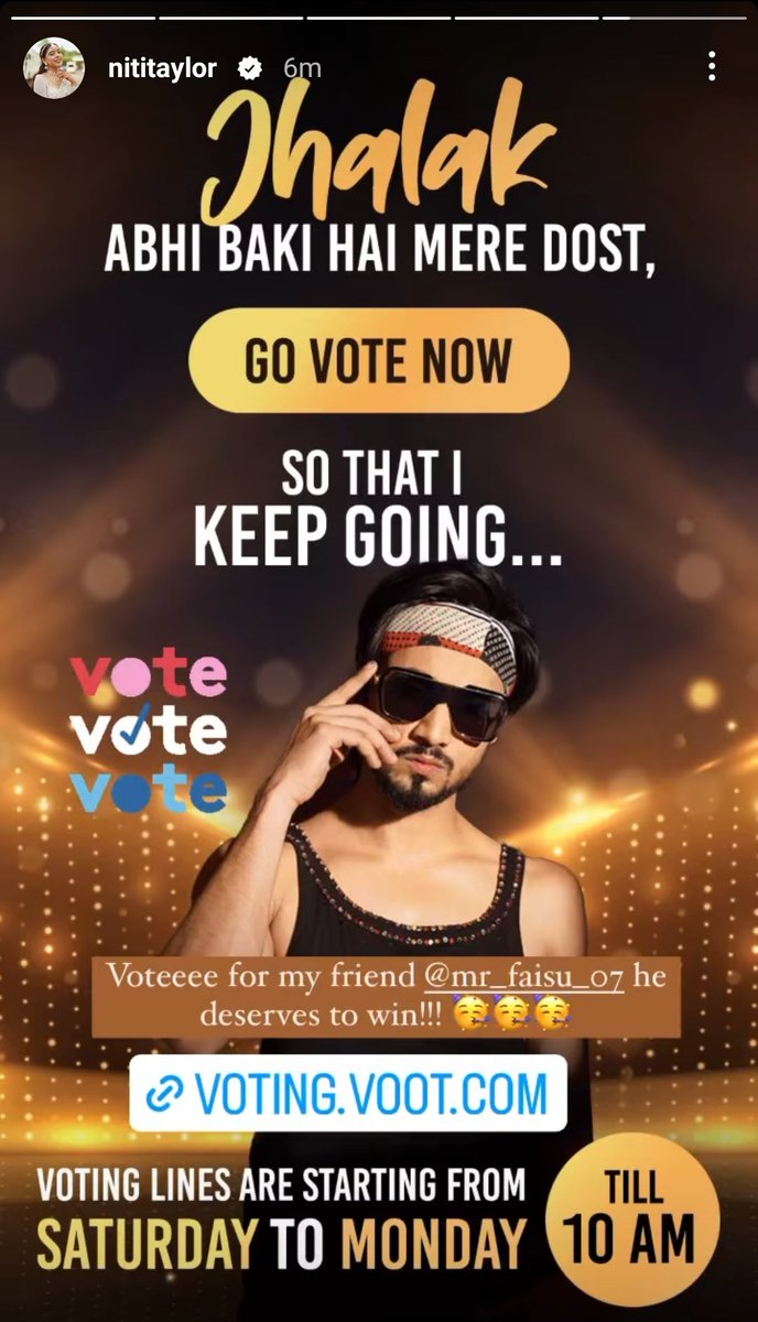 Sandy811_'s tweet photo. Aww their bond❤️🤌
Everyone vote for #FaisalShaikh
https://t.co/Ky2Q9alS9c
#NitiTaylor𓃵 #FaiNi https://t.co/yHTZjXzV2X