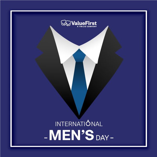 Happy International Men’s Day to all the legends out there. Cheers! 

#ValueFirst #internationalmensday